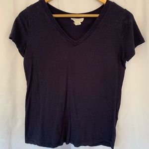 Forever 21 Navy V-Neck